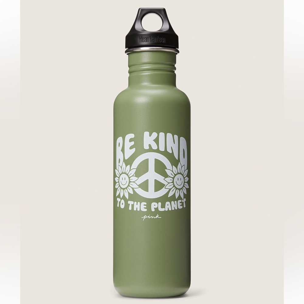 PINK Klean Kanteen + PINK Water Bottle